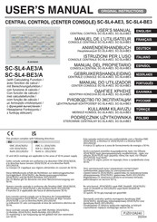 Mitsubishi Electric SC-SL4-AE3/A Manual Del Propietário