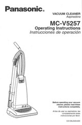 Panasonic MC-V5257 Instrucciones De Operación