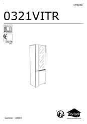 Parisot 0321VITR Instrucciones De Montaje