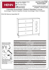 HENN Aconchego I724-190 Instrucciones De Montaje