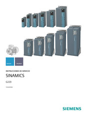 Siemens SINAMICS G220 Instrucciones De Servicio