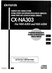 Aiwa NCX-A304 Manual De Instrucciones