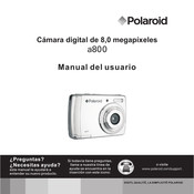 Polaroid a800 Manual Del Usuario