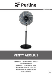 PURLINE VENTY AEOLIUS Manual De Instrucciones