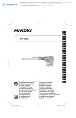 HIKOKI DH 45MA Instrucciones De Manejo