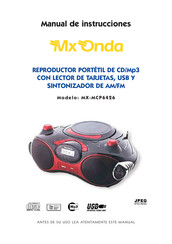 Mx Onda MX-MCP6426 Manual De Instrucciones