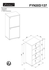 finori FYN20D/137 Instrucciones De Montaje