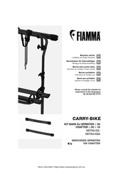 Fiamma 08754-02 Instrucciones De Montaje Y Uso