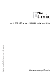 thomann the t.mix xmix 1402 USB Manual De Instrucciones