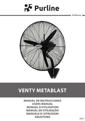 PURLINE VENTY METABLAST Manual De Instrucciones
