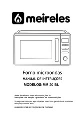 meireles MM 20 BL Manual De Instrucoes