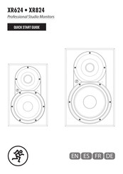 Mackie XR624 Guia De Inicio Rapido
