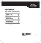 Boston Scientific Active Cord Instrucciones De Uso