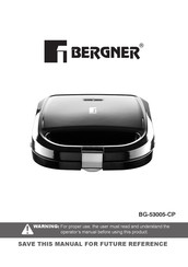 BERGNER BG-53005-CP Manual De Instrucciones