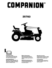 COMPANION 25783 Manual De Las Instrucciones