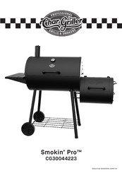 Char-Griller Smokin' Pro CG30044223 Manual De Instrucciones