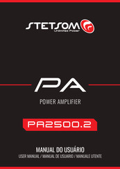 StetSom PA2500.2 Manual De Usuario