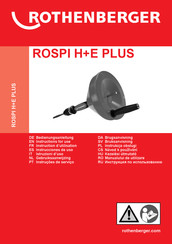 Rothenberger ROSPI 6 H+E Plus Instrucciones De Uso