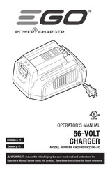 Ego Power+ H2100-FC Manual De Operaciones