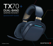 Gioteck TX70+ Guia De Inicio Rapido