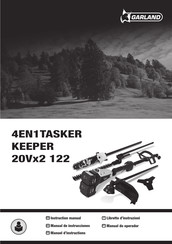 Garland 4 en 1 TASKER KEEPER 20Vx2 122-V23 Manual De Instrucciones