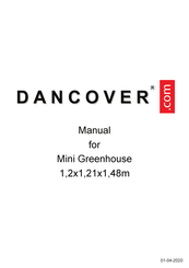 Dancover 1,2x1,21x1,48m Instrucciones De Montaje