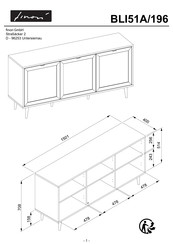 finori BLI51A/196 Instrucciones De Montaje