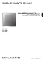 Fujitsu UTY-RVRG Manual De Funcionamiento