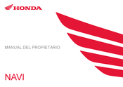 Honda Navi 2023 Manual Del Propietário