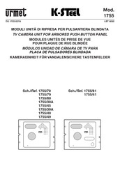 Urmet K-STeel 1755/80 Instrucciones De Instalación