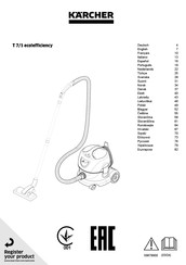Kärcher T 7/1 eco!efficiency Manual Del Usuario