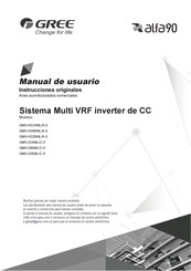 Gree GMV-335WL/C-X Manual De Usuario