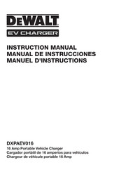 DeWalt DXPAEV016 Manual De Instrucciones