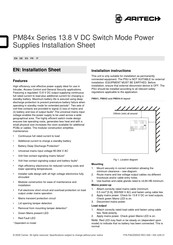 Aritech PM842 Hoja De Instalación