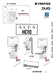 Farfisa Alba Hero XT2932U Manual De Instrucciones