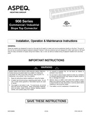 ASPEQ 908 Serie Instrucciones De Instalación, Operación Y Mantenimiento