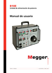 Megger B10E Manual De Usuario