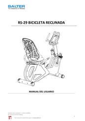 Salter RS-29 Manual Del Usuario