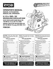 Ruobi PSBCS01 Manual Del Operador