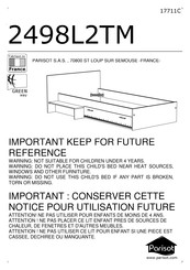 Parisot 2498L2TM Instrucciones De Montaje