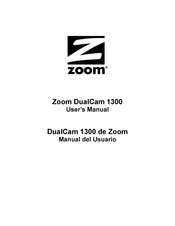 Zoom DualCam 1300 Manual Del Usuario