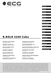 ECG B.BOLD 3200 Cubo Manual De Instrucciones