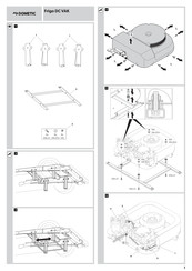 Dometic Frigo DC VAK Instrucciones De Montaje