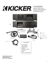 Kicker 19435808 Instrucciones