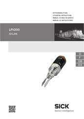 SICK LFV200 Manual De Instrucciones