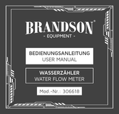 Brandson Equipment 306618 Manual Del Usuario