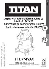 Titan TTB774VAC Manual Del Usuario