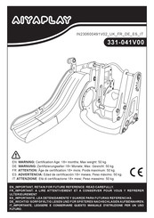 Aiyaplay 331-041V00 Instrucciones De Montaje