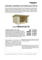 Lemeks Palmako FR44-4132-10 Instrucciones De Montaje