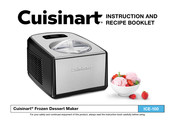 Cuisinart ICE-100 Manual De Instrucciones Y Libro De Recetas